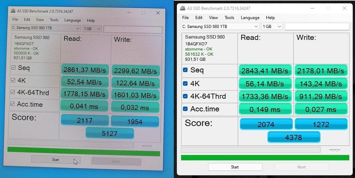 Report claims Windows 11 slows down SSD performance for some